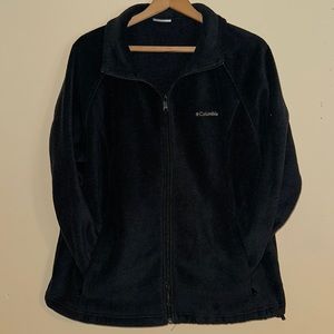 Columbia fleece zip up jacket